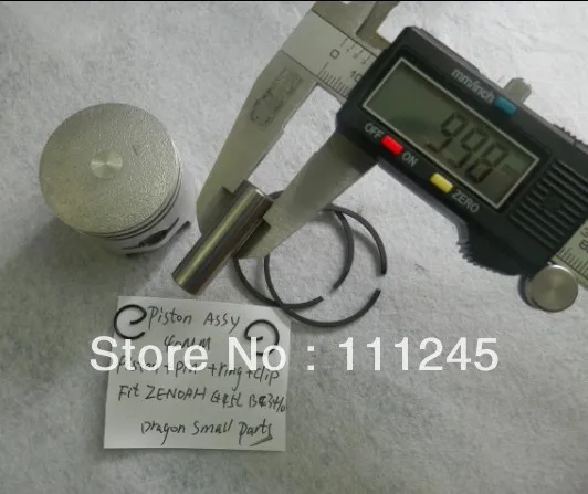 Поршневой комплект G45L 40 мм для ZENOAH G4K BC4310 HUS. Комплект колец триммера 143R 443R |