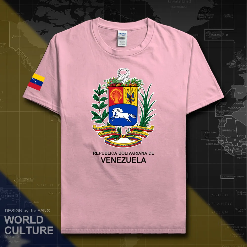 Venezuela venuelan мужские футболки мода 2018 трикотажные изделия национальная команда