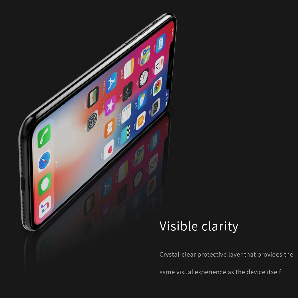 Nillkin glass film for iPhone Xs max curved full screen Anti-Explosion protector Anti-broken Screen Protector | Мобильные телефоны