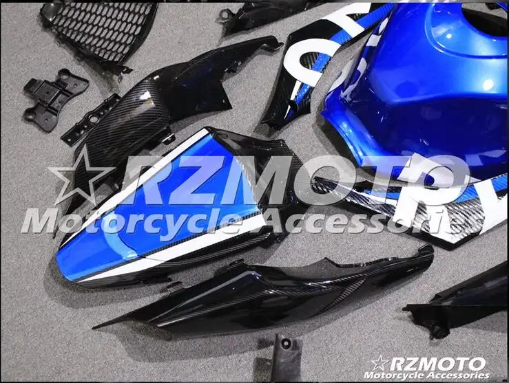 Карбоновые лакированные мотоциклетные Обтекатели для SUZUKI GSXR1000 K7 07 08 ACE комплекты
