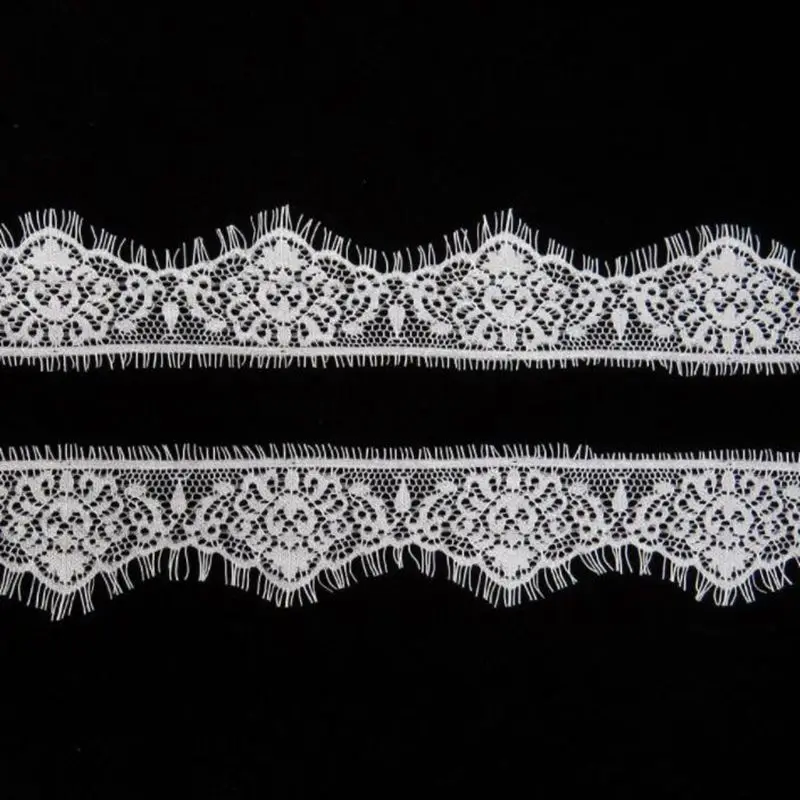 5 см 3 размера белые черные кружевные накладки для ресниц ручная работа шитье