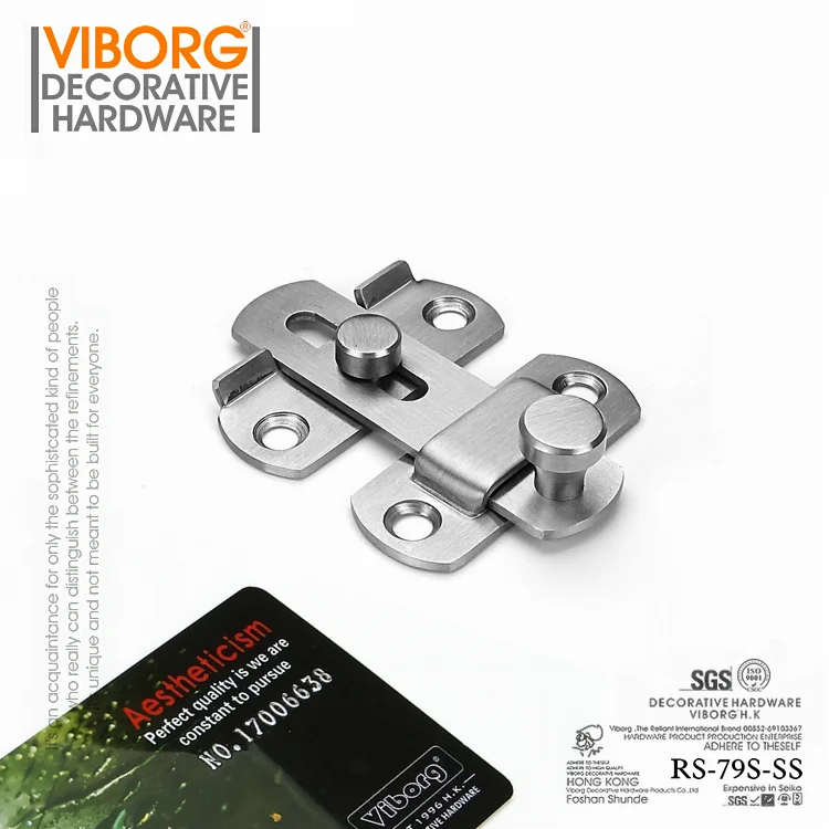 VIBORG Deluxe Solid SUS304 из нержавеющей стали, дверные болты, замки с защелкой, защитная защелка