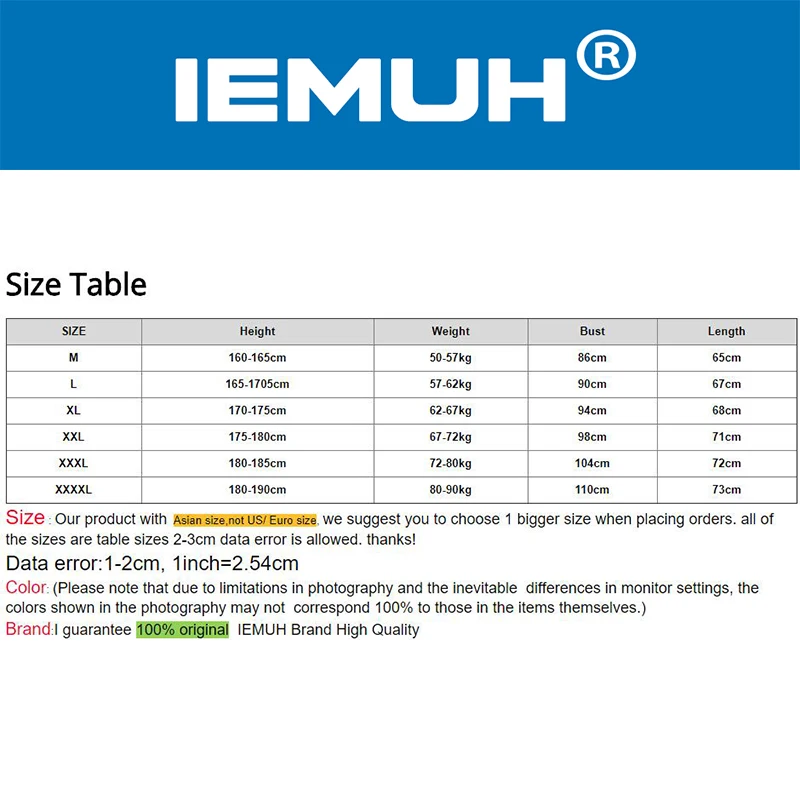 Бренд IEMUH мужские футболки для фитнеса и бега быстросохнущая Спортивная футболка