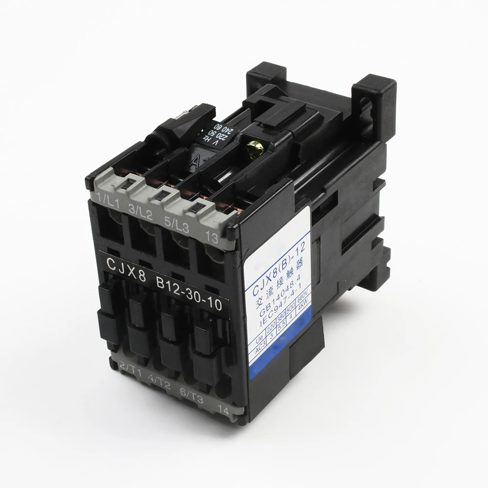 CJX8-12 контактор переменного тока серии B CJX8 b12 AC220V 12A 50/60 Гц | Обустройство дома