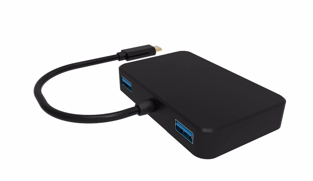 Thunderbolt 3 док-станция USB c hub usb3.1 Type-c к HDMI Ethnernet RJ45 кабель-адаптер для Samsung S8 macbook pro dell xps