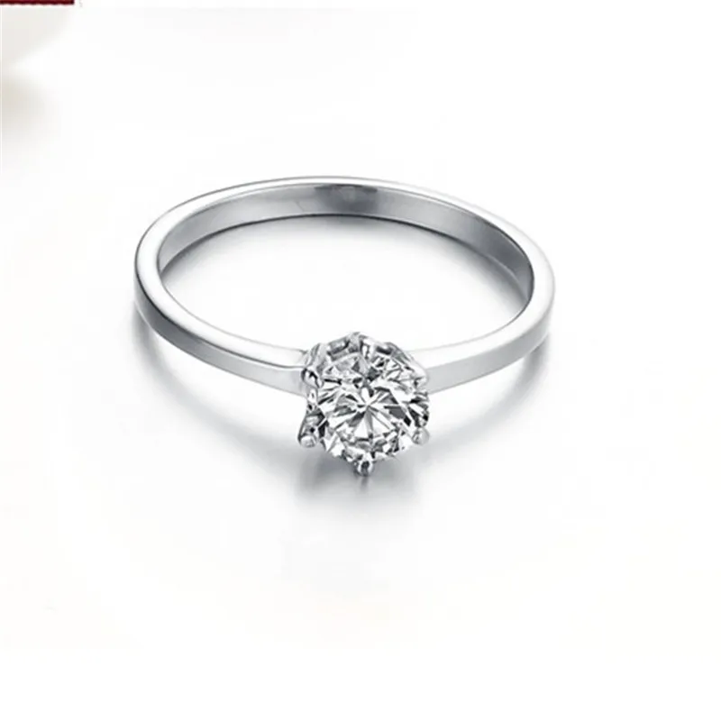 Хип хоп Bling Iced Out полный горный хрусталь Cz Большой Циркон кольцо серебряный камень