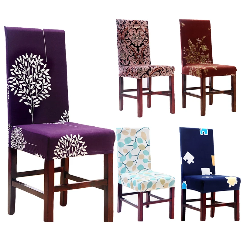 1 шт. чехлы из спандекса и полиэстера на кресло стрейч геометрический цветочный