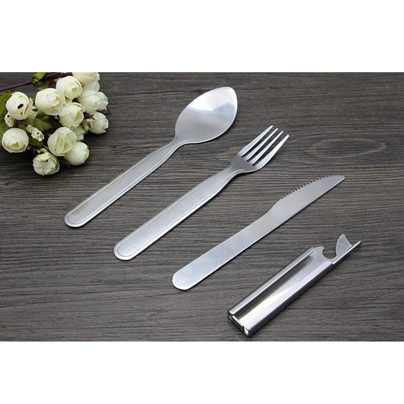 Набор столовых приборов из нержавеющей стали набор 4 ложек вилок ножей столовые