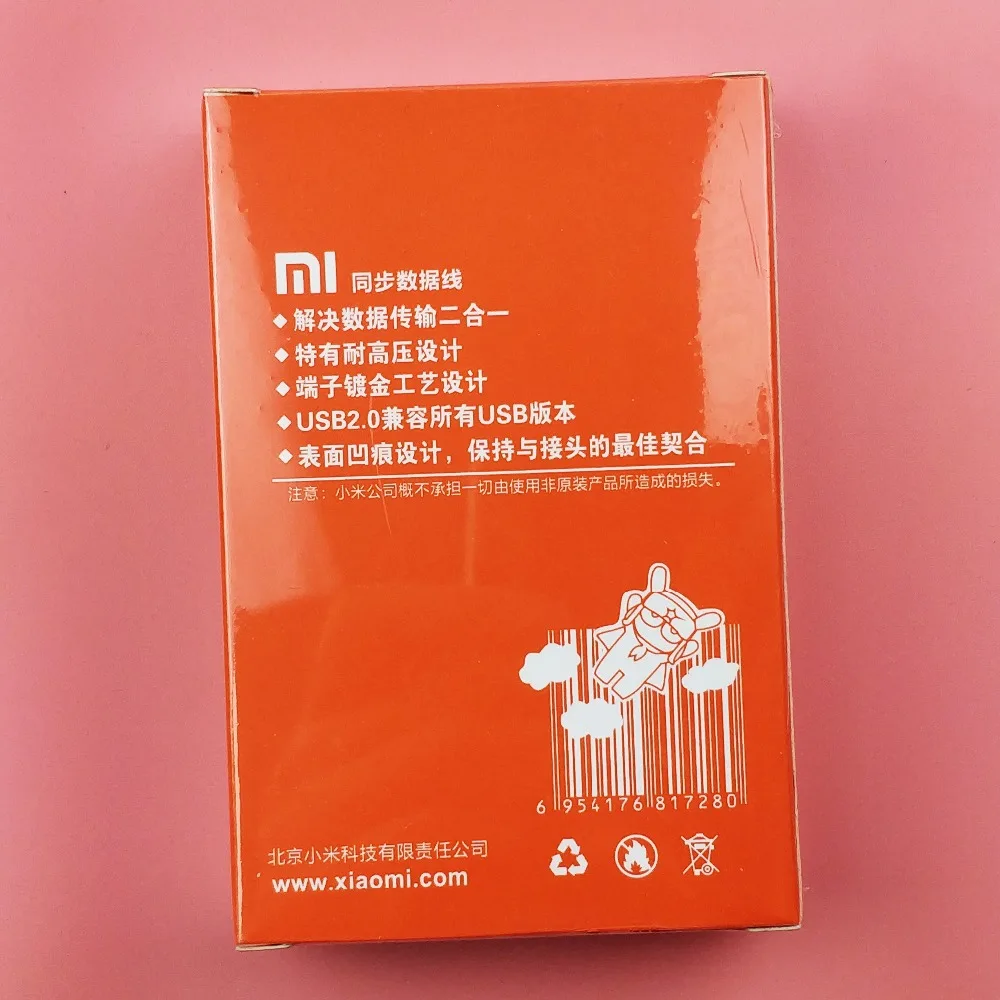Оригинальный xiaomi mi 8 Быстрый Кабель зарядного устройства USB type c 100 см Черный