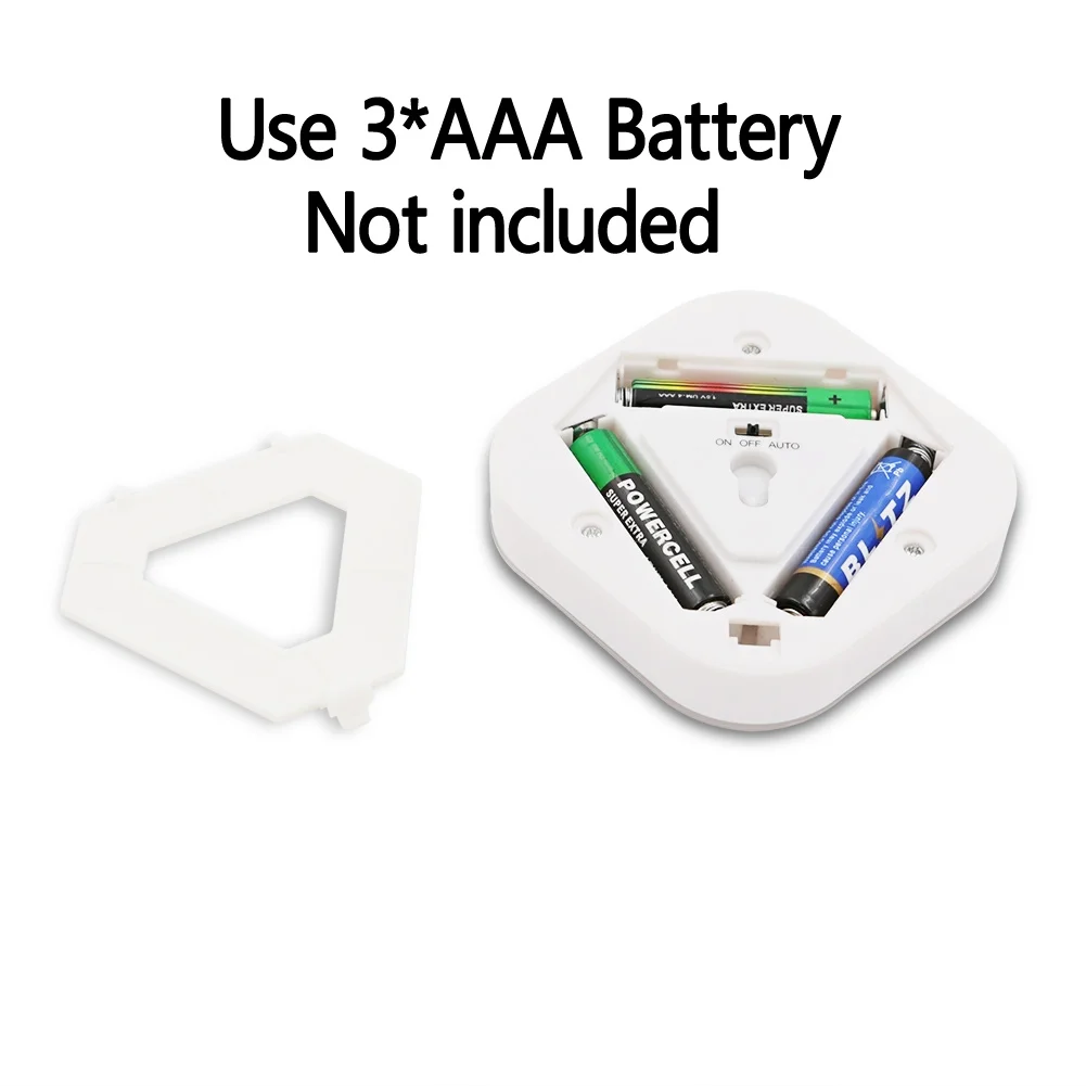 Кокимбо 4 шт. кабинет ночник с движения Сенсор Батарея работает Беспроводной в