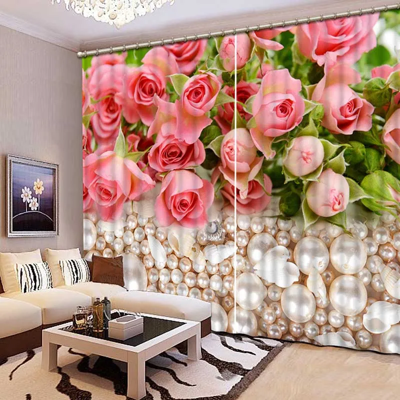 High Quality 3D Printing Curtains Beautiful variety of Lifelike Scenery Bedroom Living Room CL-167 | Дом и сад