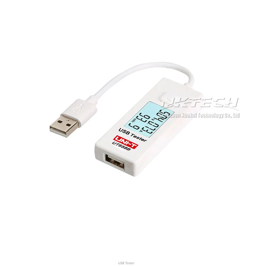 Вольтметр и амперметр UT658 UT658B USB тестер для телефона планшета с ЖК дисплеем Вольт