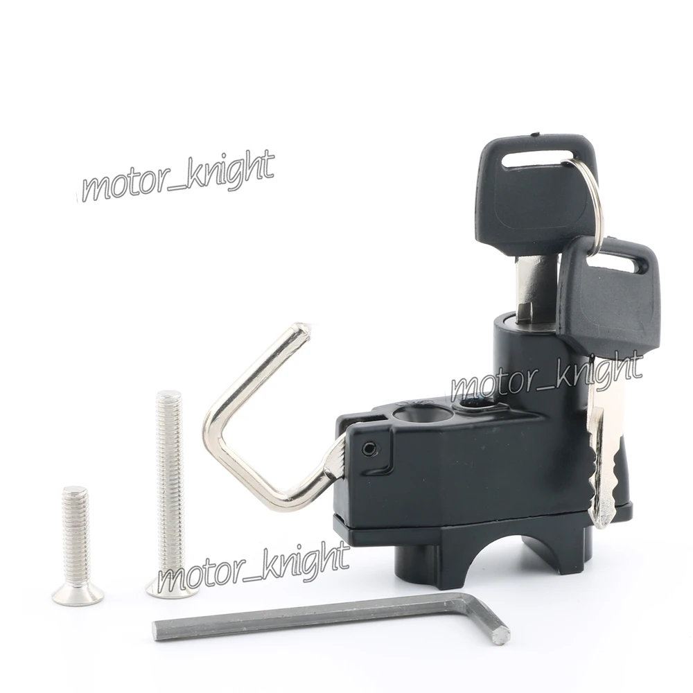 Новый Универсальный мотоциклетный замок для шлема 7/8 дюйма на руль Moto Guzzi Stelvio V9