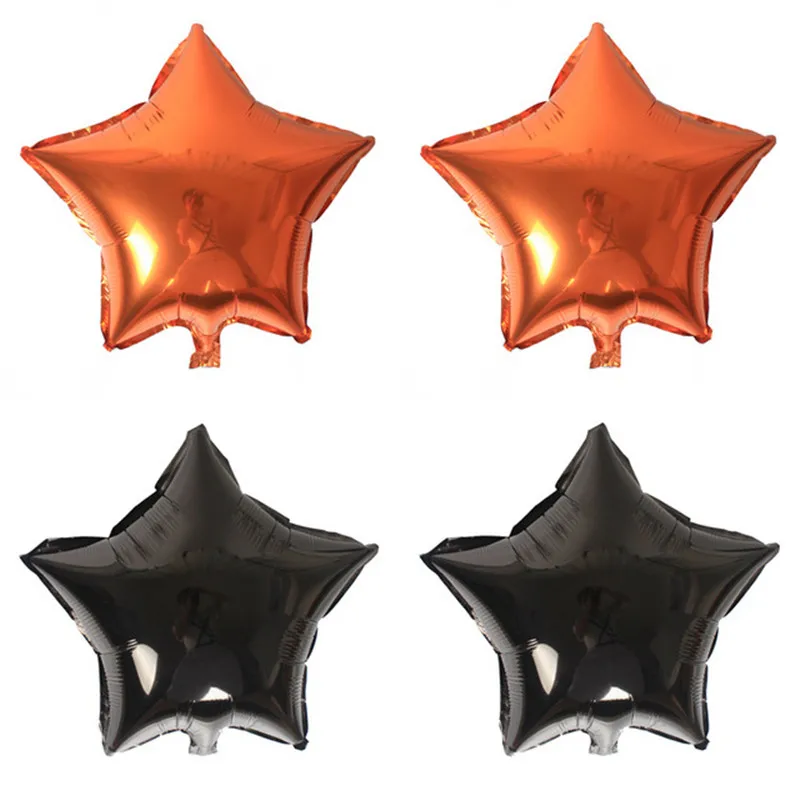 1 шт. Детские вечерние свадебные украшения в форме звезды фольгированные