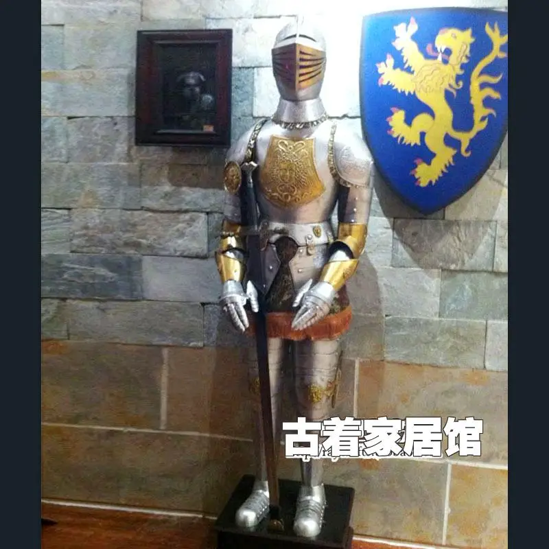 Модель брони самурая в ретро стиле украшение для бара и ресторана 16 старых