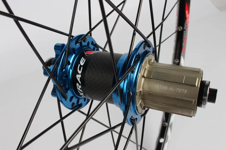 Внедорожный велосипед MTB горный велосипед углеродное волокно колеса обода 8/11 скорости 26/27. 5er колеса велосипеда