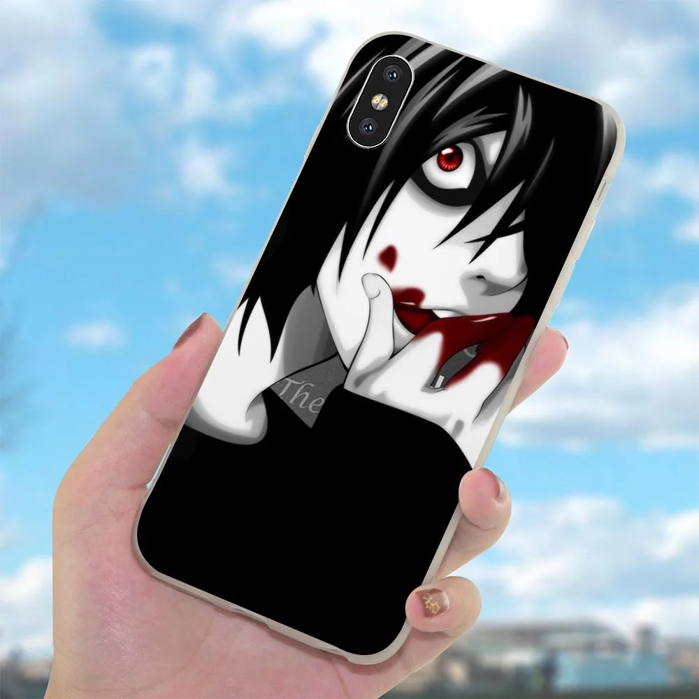 Мягкий силиконовый чехол из ТПУ для iPhone Xs с японским аниме Death Note|Бамперы| |
