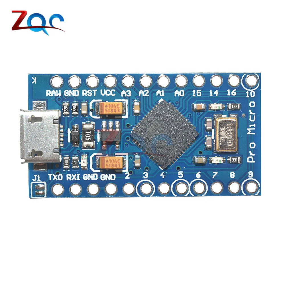 Плата ATmega32U4 Pro Micro USB 5 в 16 МГц модуль для Arduino Leonardo ATMega 32U4 контроллер замена Mini с