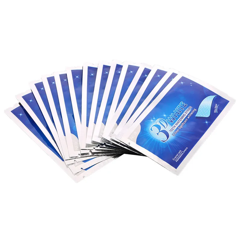

28 Pcs/14 Pair veneers teeth 3D Gel Teeth Whitening Strips Oral Hygiene Care Advanced Strips Whitening Dental Bleaching Tools
