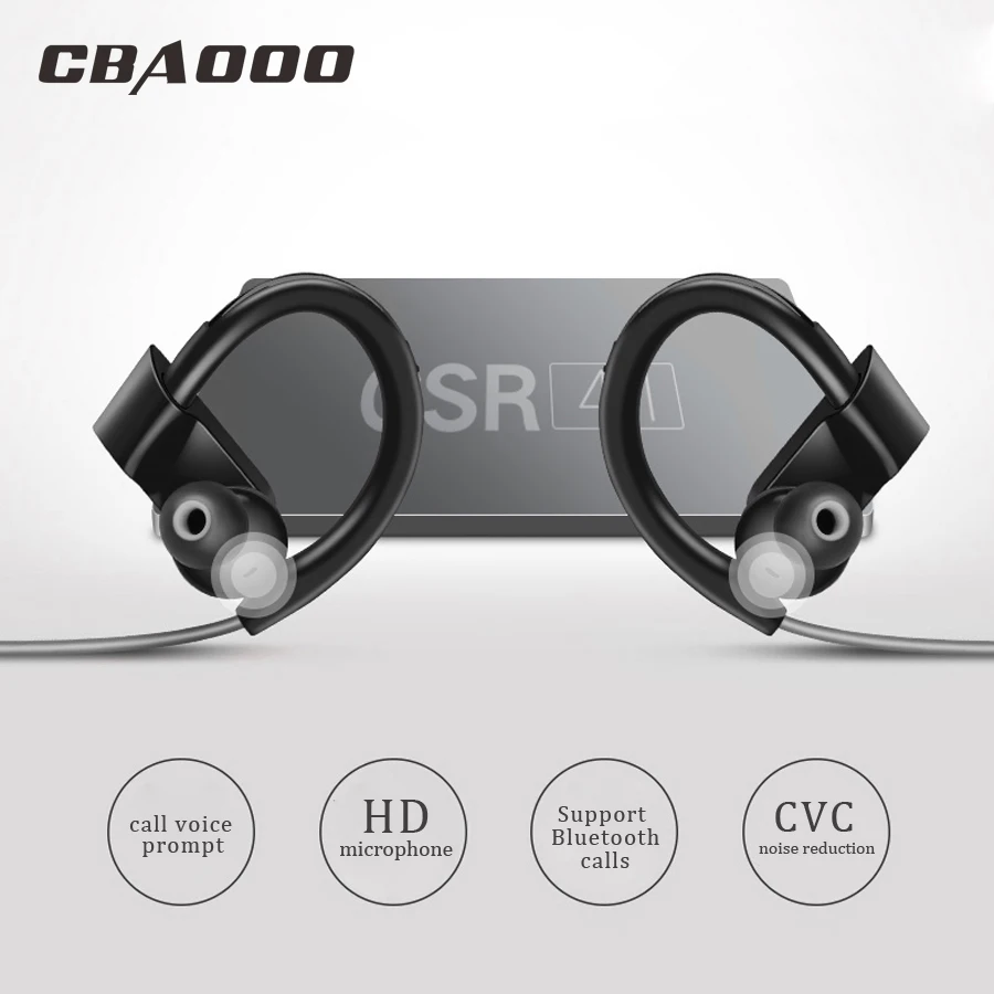 Wireless Bluetooth Earphones Sports Headphone Stereo Headset Waterproof bluetooth earphone with MIC for phone xiaomi K98 | Электроника