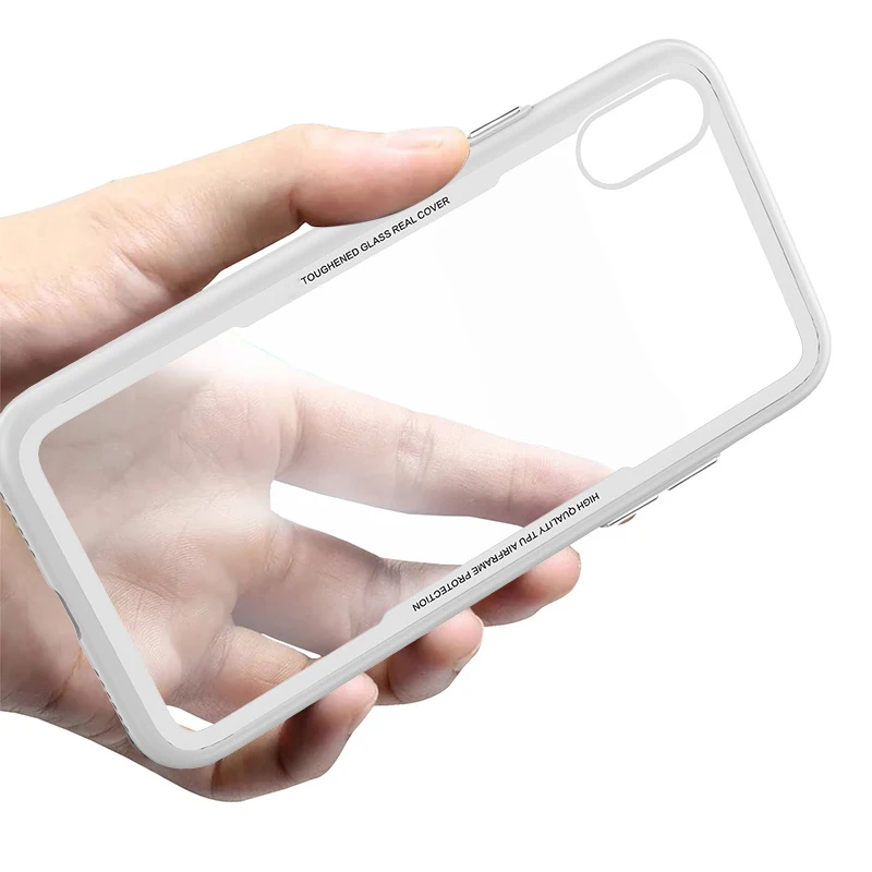 TPU стеклянный корпус мобильный телефон чехол для Samsung J530 J710 A8 PLUS акриловый