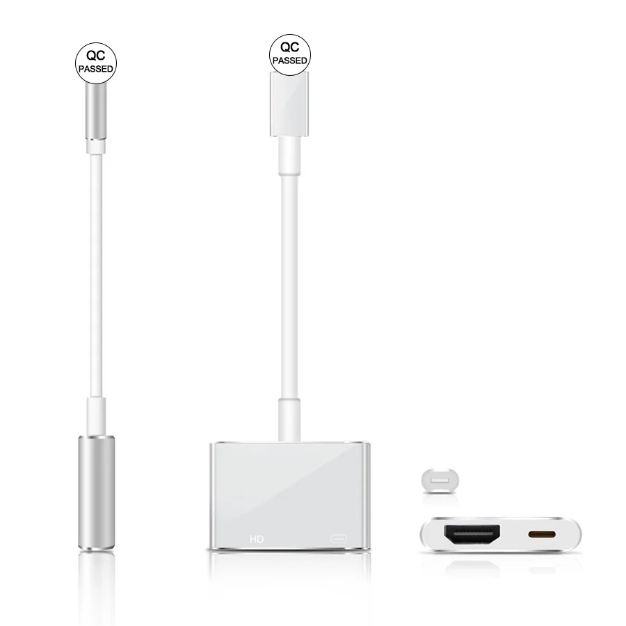 Новинка 2019 цифровой av адаптер L8M HDMI HDTV кабель HD Конвертация Ddisplay 1080P Full для IPhone