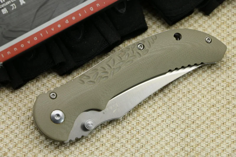 ENLAN EW080-1 Folding Knife 8Cr13Mov Blade G10 Handle Gift knife outdoor hunting camping pocket fruit knives EDC Tools | Инструменты