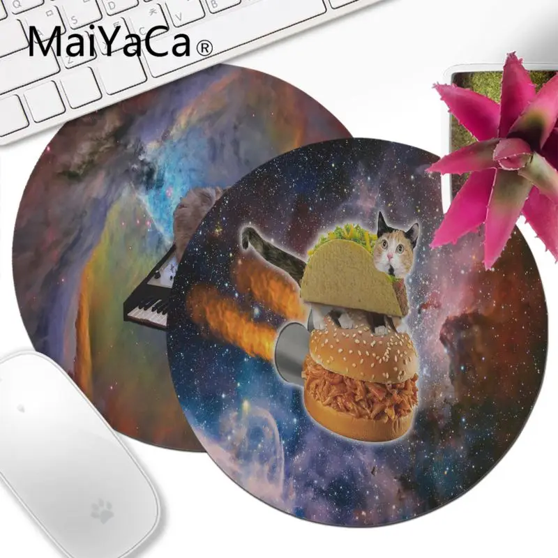 MaiYaCa Новое поступление забавная Милая космическая резиновая мышь для кошек