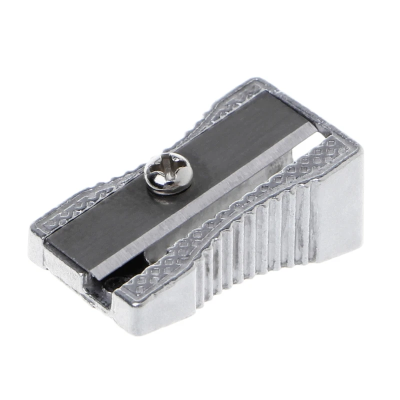 

1 Pc Metal Bevelled Single Hole Pencil Sharpener School Office Sharpener Stationery High Quality