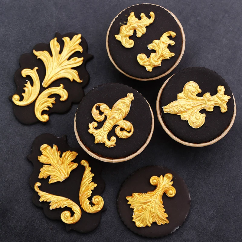 Рельефная симметричная силиконовая форма в стиле ретро для помадки инструмент