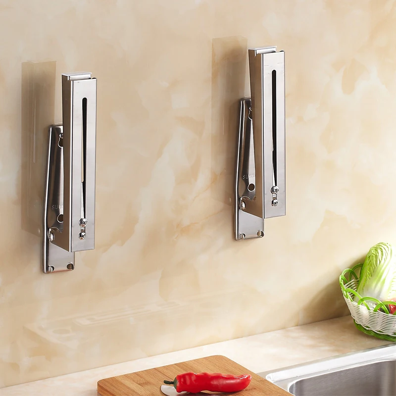 Кухонная стойка для микроволновой печи настенная вешалка из нержавеющей стали 304