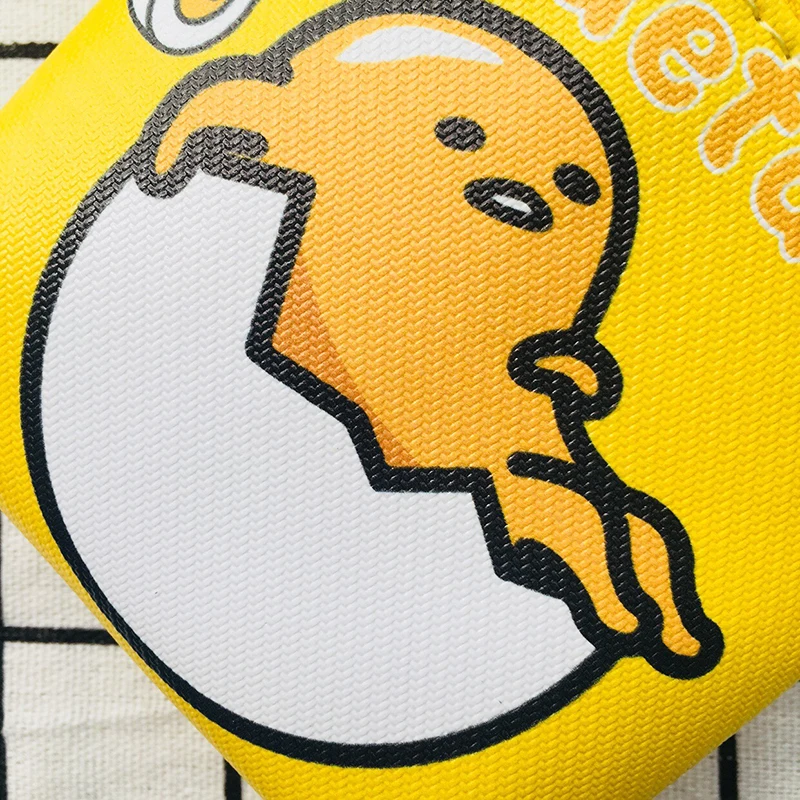 IVYYE 1 шт. желтый Gudetama аниме PU портмоне мультфильм мягкая сумка для мелочи кошелек для карт ключ для хранения подарок