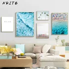 Постер на холсте Морской берег, скандинавский искусство, декоративная печать, настенная живопись, украшение для гостиной