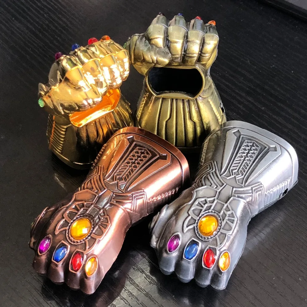 Thanos перчатка с крагами открывалка для бутылок пива Фильм Мстители эндигра инструмент для удаления для бара Бесконечность гаунтлет брелок мужские ювелирные изделия Новинка