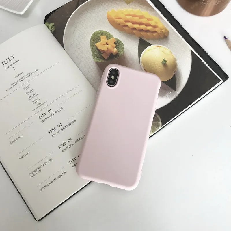 Чехол Netarlier для iPhone X 10 5 8 дюйма матовый простой яркий высококачественный