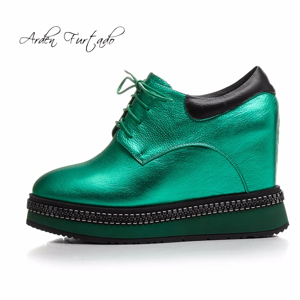 Новинка 2017 года сезон весна осень модные женские туфли из натуральной кожи на