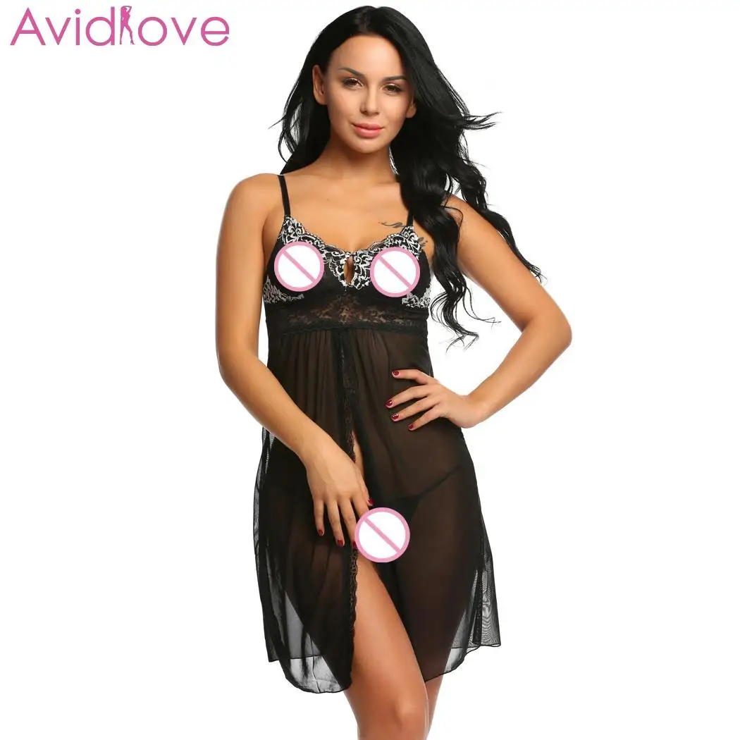 Avidlove женское сексуальное белье Эротические костюмы нижнее Babydoll платье кружевное