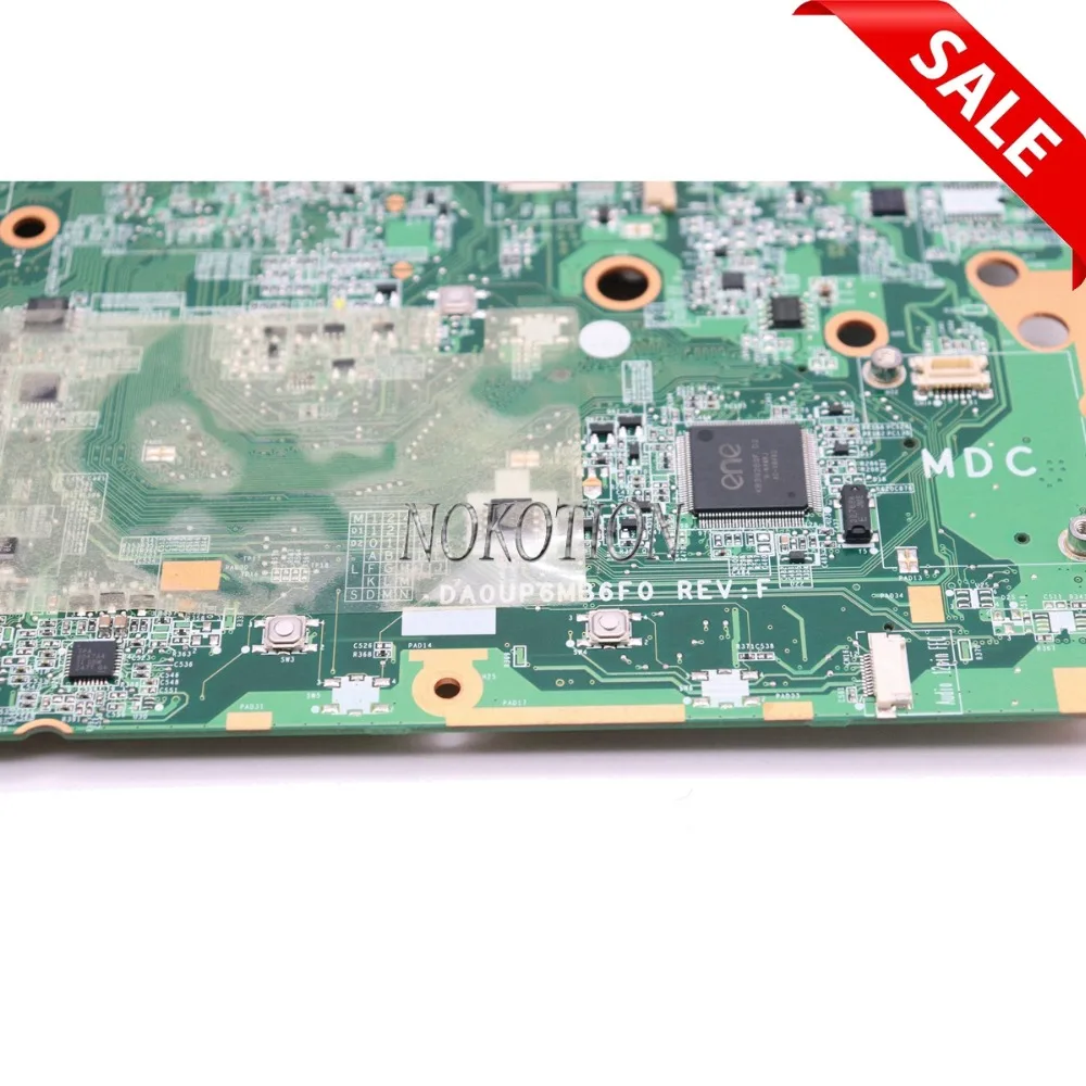 NOKOTION 580976-001 DA0UP6MB6F0 для Hp pavilion DV6 DV6-2100 материнская плата для ноутбука PM55 DDR3 GT210M GPU Бесплатный процессор