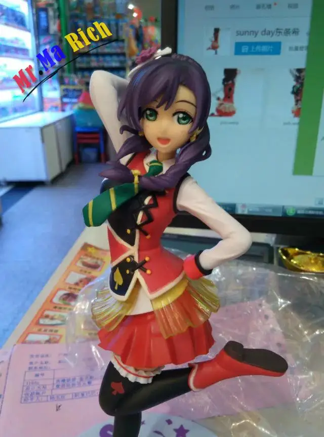 23 см Love Live! Школьный Idol Project Nozomi Toujou аниме фигурка Коллекция ПВХ модель игрушки для