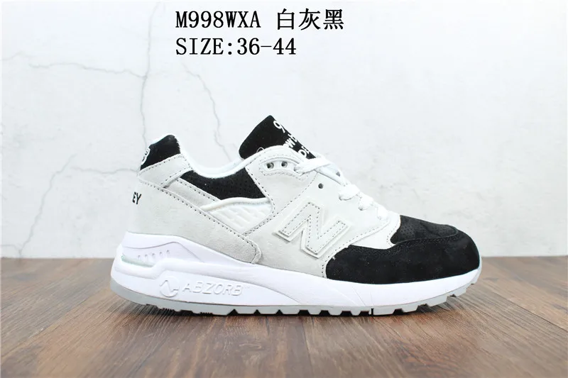 New Balance 998, Ретро Аутентичные мужские/wo мужские кроссовки для бега, дышащие, Nb998, уличная спортивная обувь, кроссовки, европейские размеры 36-44