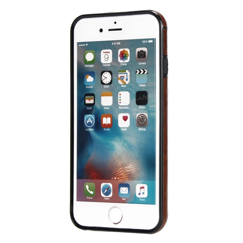 Hotr для iPhone 5S Флип кожаный чехол Съемный искусственная кожа задняя крышка для iPhone 5 SE Магнитная поглощают держатель карты вставки случае