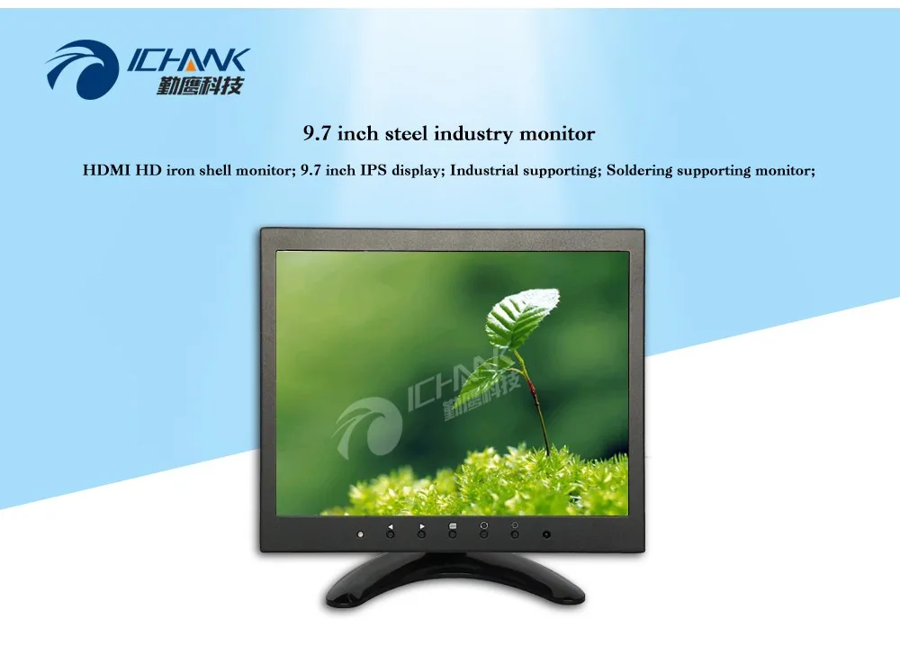 B097TN-ABHUV/10 ''9,7" 1024x768 4:3 Fullview ips lcd Экран AV BNC HDMI VGA промышленный ПК МОНИТОР дисплей USB u-диск видео плеер