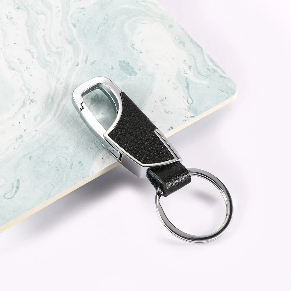 Натуральная кожа мужской автомобильный брелок сумка Подвеска Пряжка из