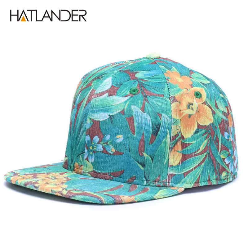HATLANDER модные бейсболки с цветочным принтом для женщин Повседневная Бейсболка 6