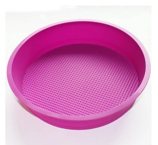 Круглая форма для кекса силиконовая выпечки хлеба шоколада пиццы | Дом и сад