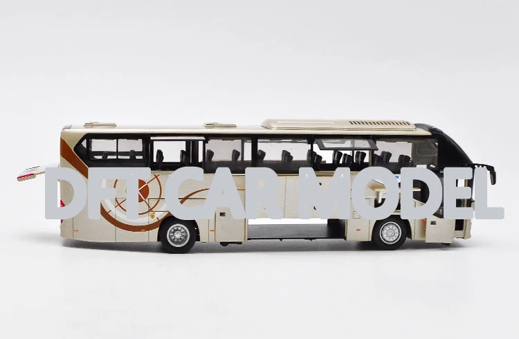 Игрушечный автомобиль из 1:43 сплава ZK6128HQB, модель автобуса, детские игрушечные машинки, оригинальные авторизованные Аутентичные детские игрушки