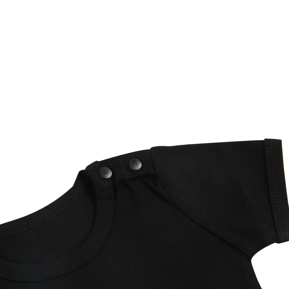 Culbutomind кто принт Лето хлопок короткий рукав забавные новорожденных обувь для