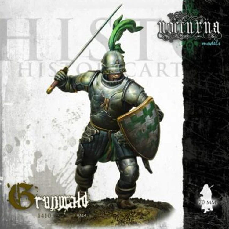 

1/28 GRUNWALD, 1410, Resin Model figure GK, The ancient war theme, Unassembled and unpainted kit