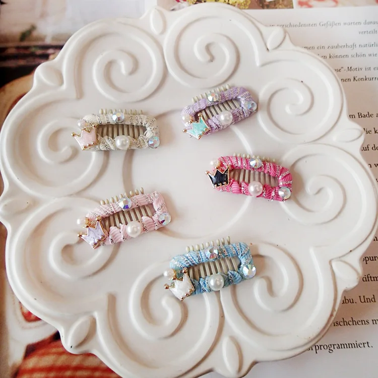 

The new hair accessory Yorkshire dog clip teddy han edition pet tire crown of broken hair clip the accessories wholesale 20pcs