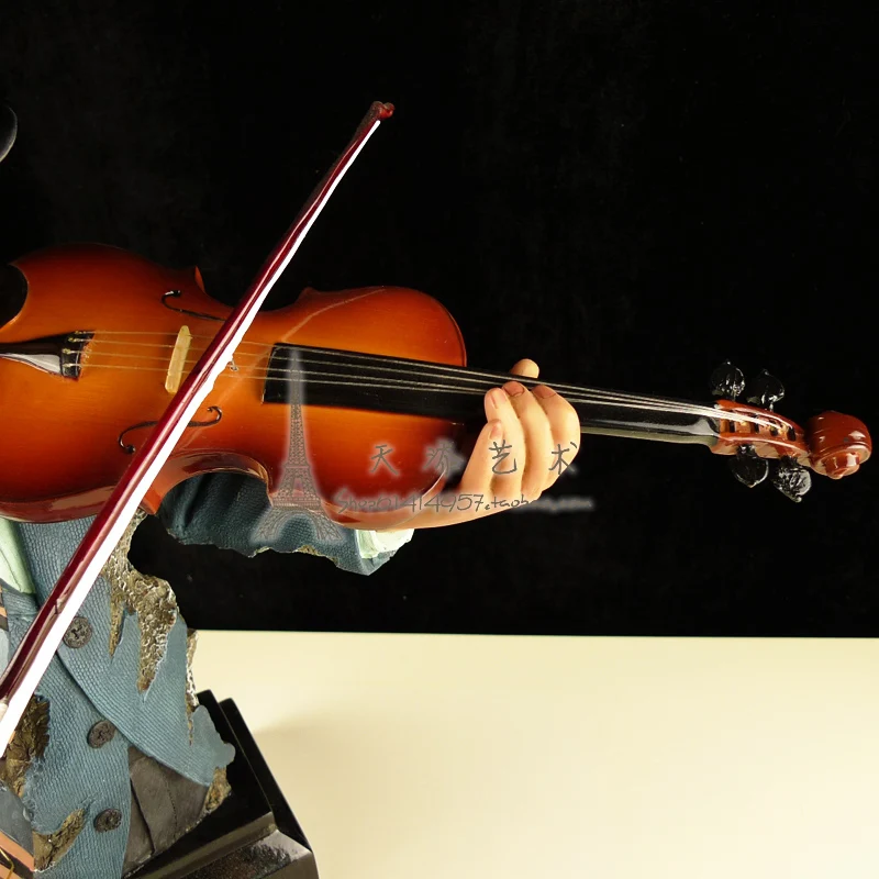 Лучший подарок музыкальная тема скрипка фигурки из смолы модель оперный театр